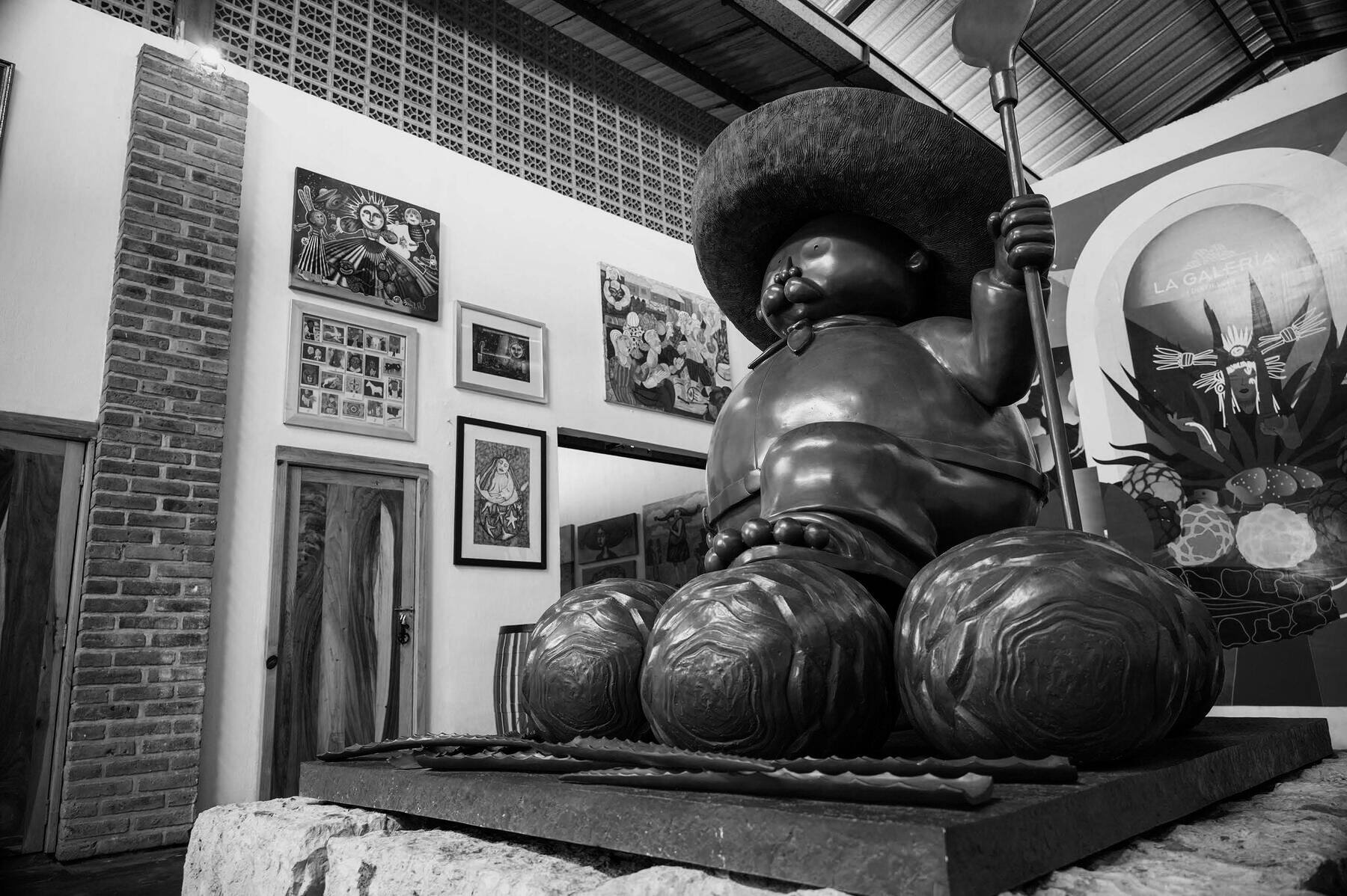 Escultura de bronce y arte contemporáneo en La Galería